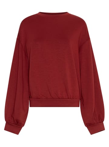 MOSS COPENHAGEN Sweatshirt "Brionna" in Bordeaux