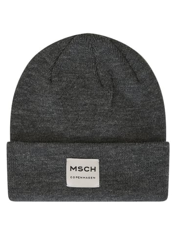 MOSS COPENHAGEN Czapka w kolorze antracytowym