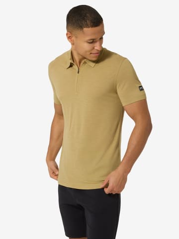 super.natural Poloshirt lichtbruin
