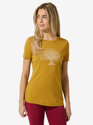 super.natural Trainingsshirt "Tree of Knowledge" geel