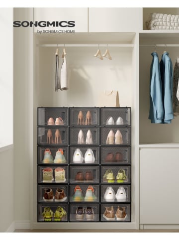 Songmics Schoenenkast zwart