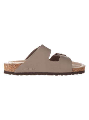 Birkenstock Klapki w kolorze brązowym