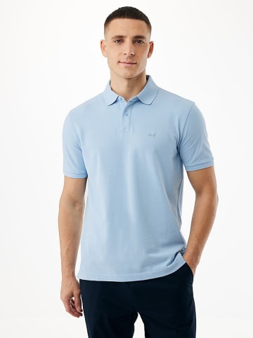 Mexx Koszulka polo w kolorze błękitnym
