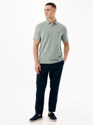 Mexx Koszulka polo w kolorze zielonym