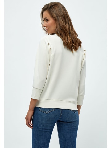 Peppercorn Sweatshirt "Laila" in Weiß