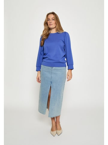 Peppercorn Sweatshirt "Fiola" blauw
