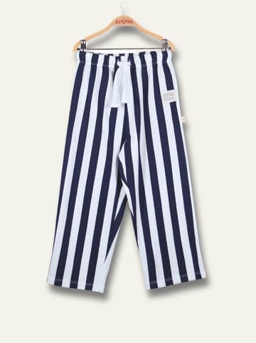 zeyland Baby & Kids Broek donkerblauw/wit