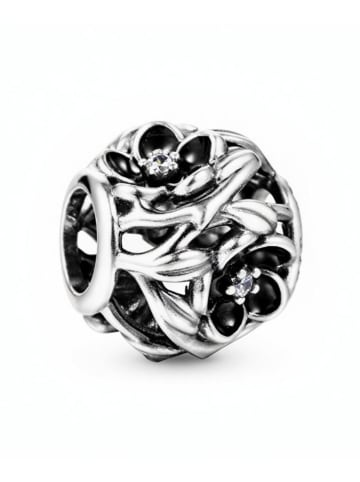 Pandora Silber-Bead mit Edelsteinen