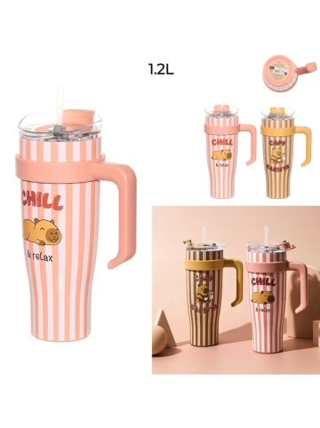 Summer Time Kubek termiczny "Capybara" - 1,2 l (produkt niespodzianka)