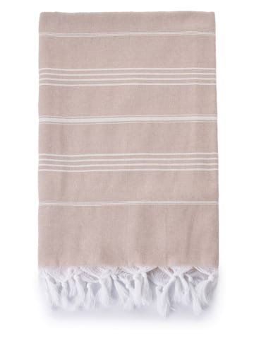 Colourful Cotton Fouta "Current" beige