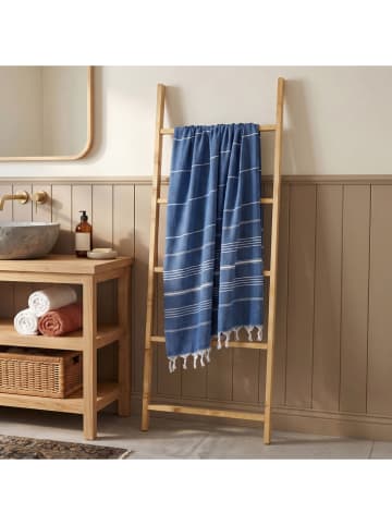 Colourful Cotton Fouta "Current" blauw