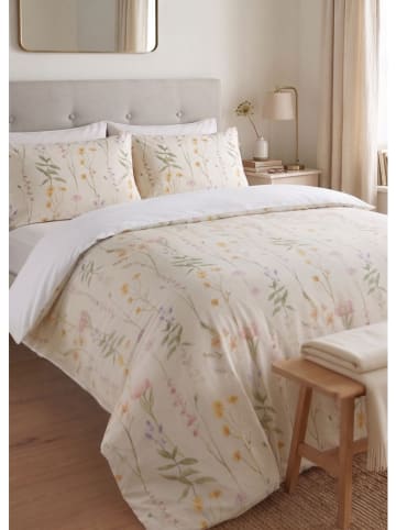 Colourful Cotton Beddengoedset "Juliette" crème/geel/groen