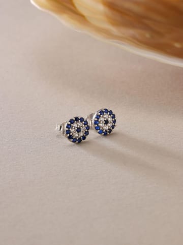 Heliophilia Gecoate oorstekers met edelstenen