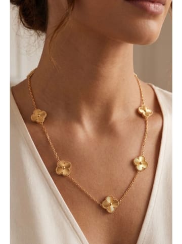 Heliophilia Vergulde ketting met sierelementen - (L)45 cm