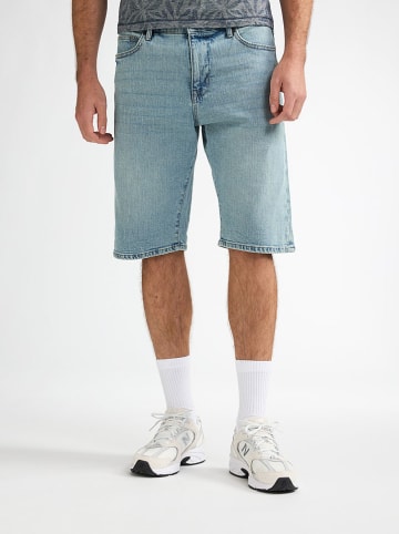 Petrol Industries Jeans-Bermudas in Hellblau
