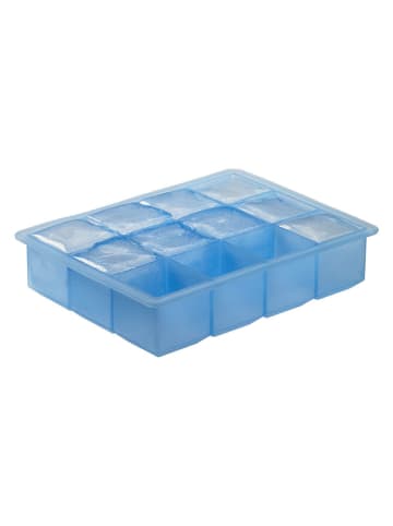 Lurch Eisformer "Würfel 4x4cm" in Hellblau - (B)18 x (H)14 x (T)4 cm