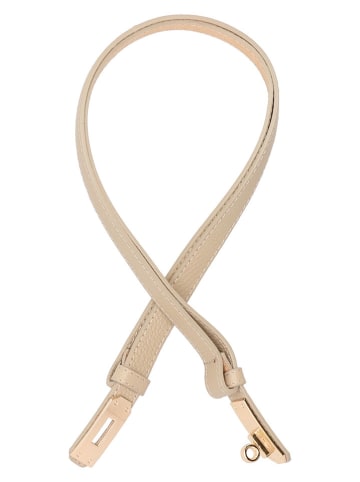 Charm Leder-Gürtel in Beige