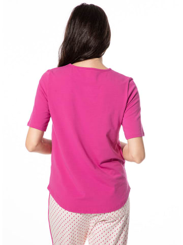 SHORT STORIES Pyjama-Oberteil in Fuchsia