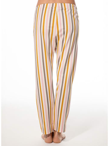SHORT STORIES Pyjama-Hose in Gelb/ Rosa/ Beige