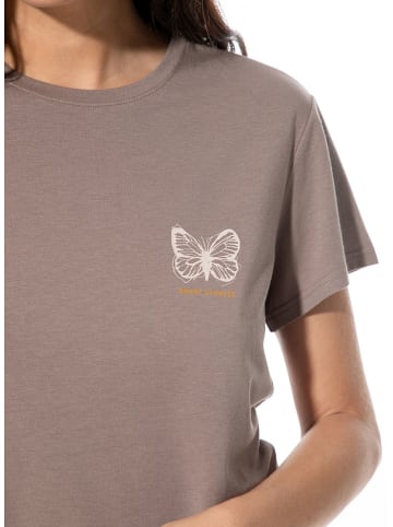 SHORT STORIES Pyjama-Oberteil in Taupe