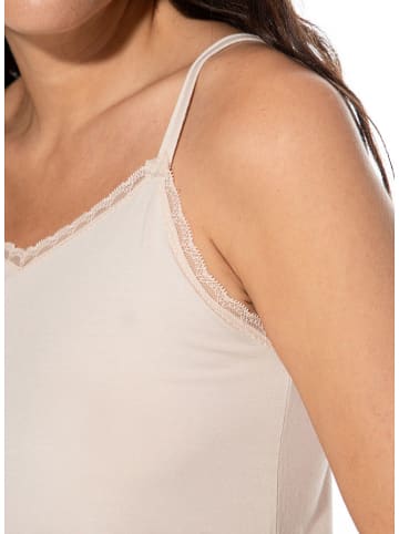 SHORT STORIES Pyjama-Oberteil in Beige