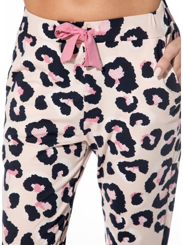 SHORT STORIES Pyjama-Hose in Rosa/ Schwarz