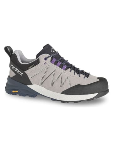 DOLOMITE Leder-Trekkingschuhe "Crodarossa Leather GTX" in Grau