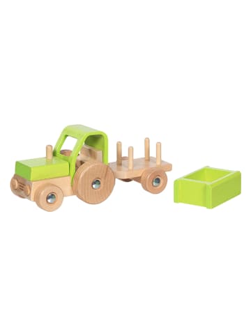 Goki Traktor met aanhanger - vanaf 2 jaar
