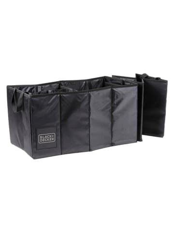 Black & Decker Kofferbakorganizer zwart - (B)110 x (H)30 x (D)30 cm