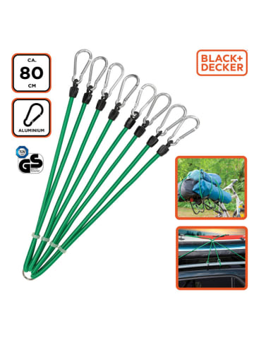 Black & Decker Karabinerspanngurt in Grün - (L)80 cm