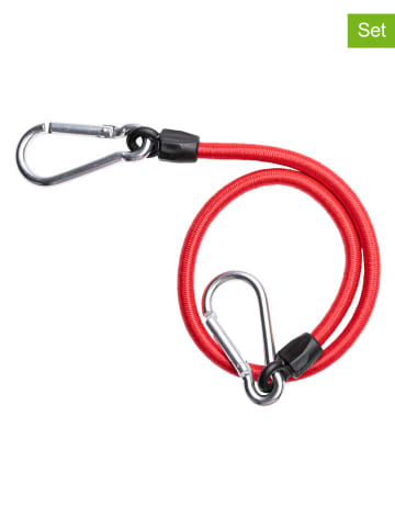 Black & Decker 2er-Set: Karabinerspanngurte in Rot - (L)60 cm