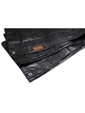 Black & Decker Plandeka w kolorze czarnym - 200 x 300 cm