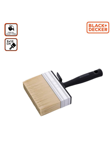 Black & Decker 2er-Set: Blockpinsel in Schwarz - (B)12 cm