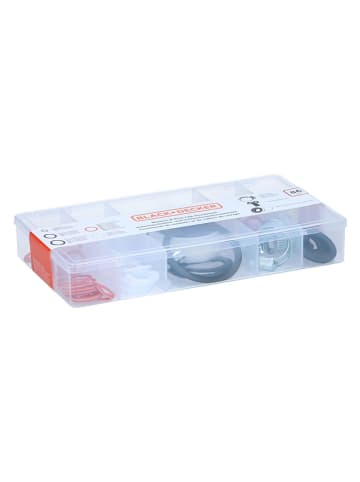 Black & Decker Assortiment sluitringen en slangklemmen - 87 delen