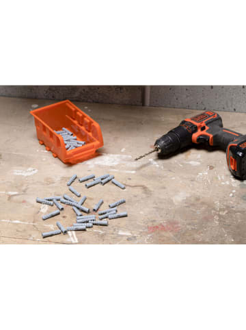 Black & Decker Dübel in Grau - 60 Stück