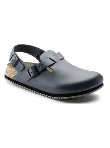 Birkenstock Leren enkelsandalen "Tokio" donkerblauw - wijdte N