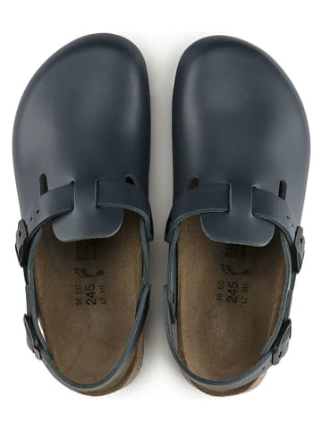 Birkenstock Leren enkelsandalen "Tokio" donkerblauw - wijdte N