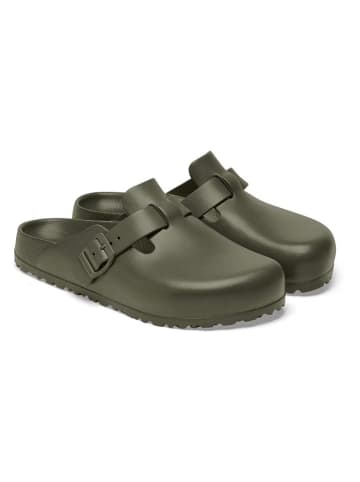 Birkenstock Clogs "Boston" in Khaki