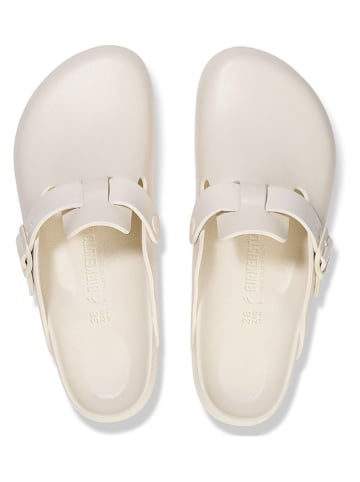 Birkenstock Clogs "Boston" in Creme