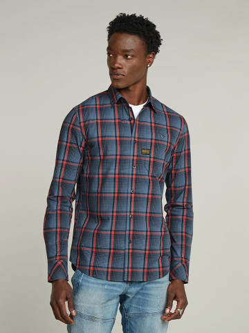 G-Star Koszula - Slim fit - w kolorze niebieskim