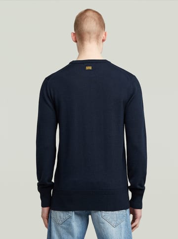 G-Star Wollpullover in Dunkelblau