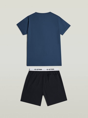G-Star Pyjama blauw/zwart