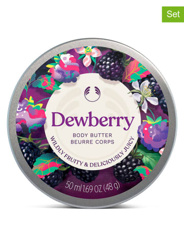 The Body Shop 2-delige set: bodybutters "Dewberry", elk 50 ml