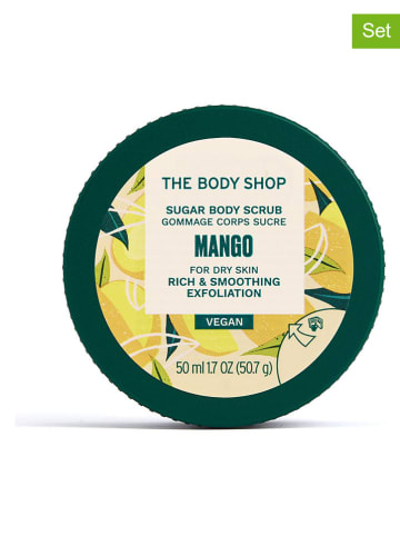 The Body Shop 2er-Set: Körperpeeling "Mango", je 50 ml