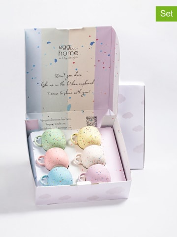 Egg Back Home 6er-Set: Tassen ''New Party Ball'' in Bunt - 250 ml