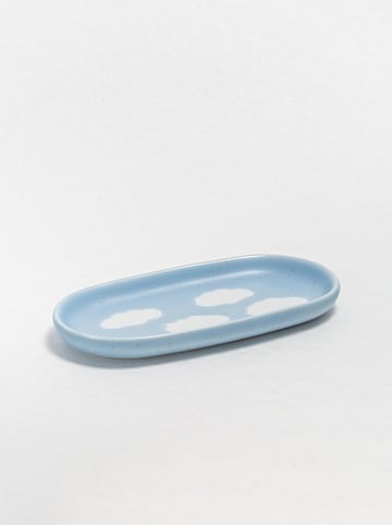 Egg Back Home Taca "Cloud" w kolorze błękitnym do serwowania - 18 x 9,5 cm