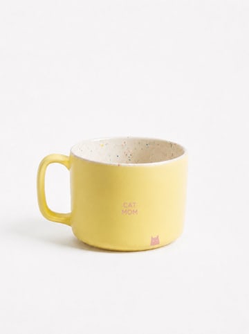Egg Back Home Jumbotasse ''Breeze Party - Cat Mom''  in Gelb - 450 ml