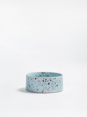 Egg Back Home 2er-Set: Tiernäpfe ''New Party'' in Hellblau - Ø 16,5 cm