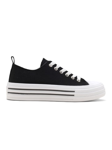 C'M Sneakersy w kolorze czarnym