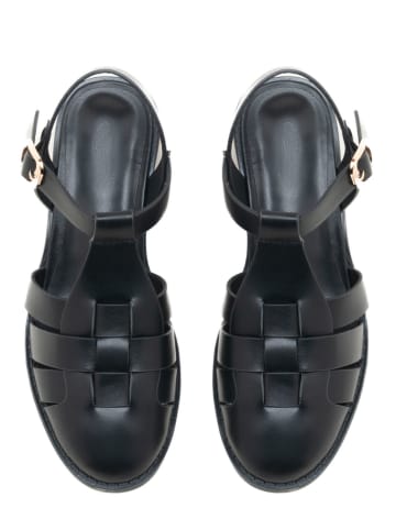 C'M Haksandalen zwart